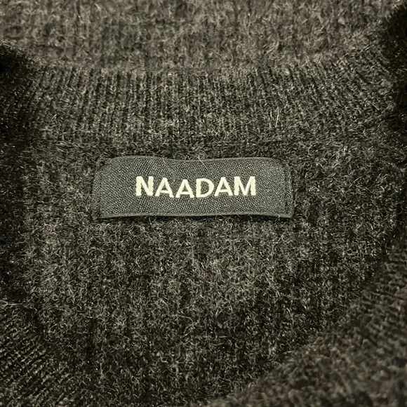 NAADAM Gray Cashmere Sweater - Picture 4 of 6